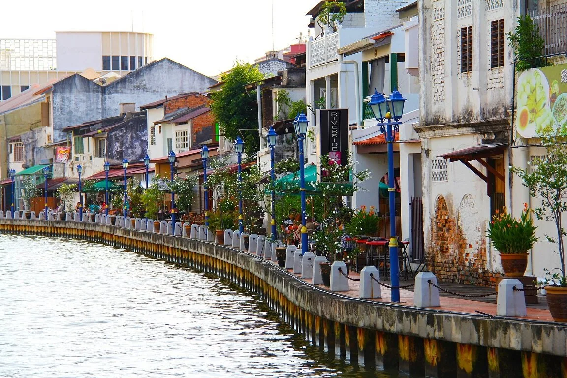 Malacca UNESCO heritage site and river cruise Malaysia